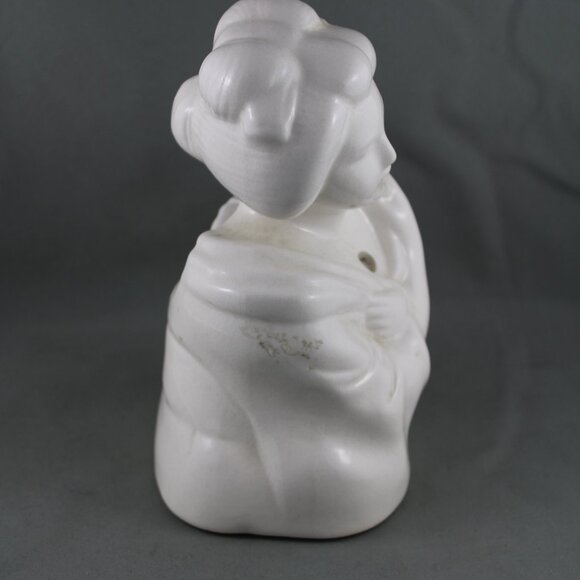 Vintage Benihana Glass - Geisha Bust with Fan - Made in Japan - Picture 8 of 9